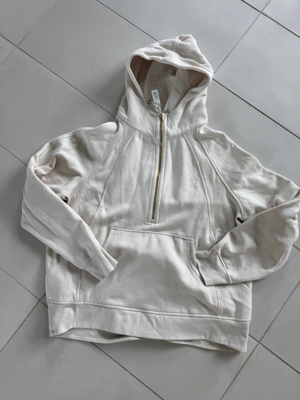 Lululemon scuba oversized Half-Zip Hooded Sweatshirt